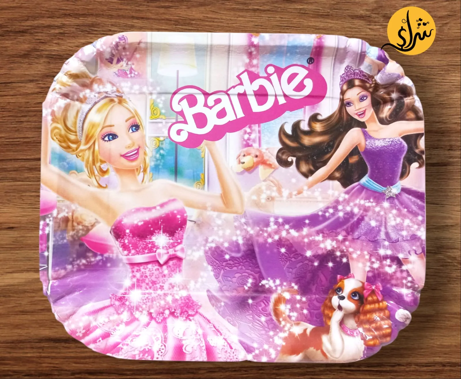 Cartoon Plates Barbie Design 10 pieces